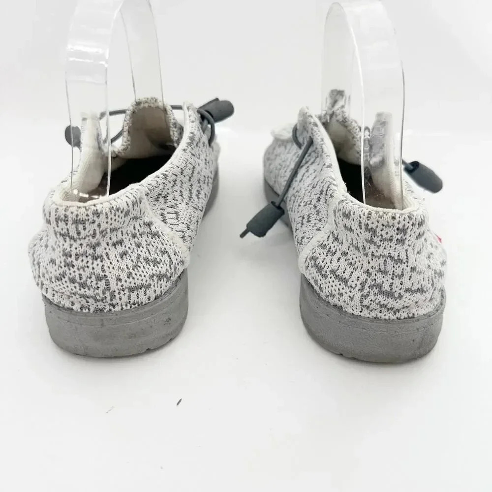 SIMPLY SOUTHERN Womens Size 10 Slip On Shoe Breeze Grey/White - Picture 4 of 8